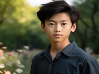 張柏芝三胎兒子罕見露面，身高驚人