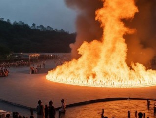 景區(qū)表演火焰山意外引發(fā)真火，安全警鐘再次敲響