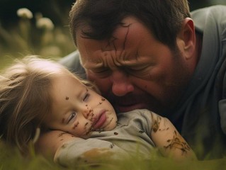 痛心疾首，4歲女童被蜜蜂蜇傷致死，爸爸的哭訴揭示生命的脆弱
