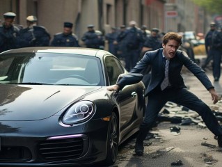 男子開保時捷撞人后換車牌事件，警方的調(diào)查與通報