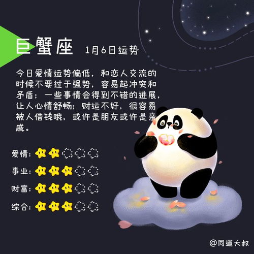 十二星座今日運勢分析