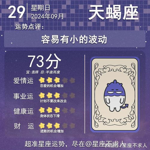 測十二星座今日運勢的
