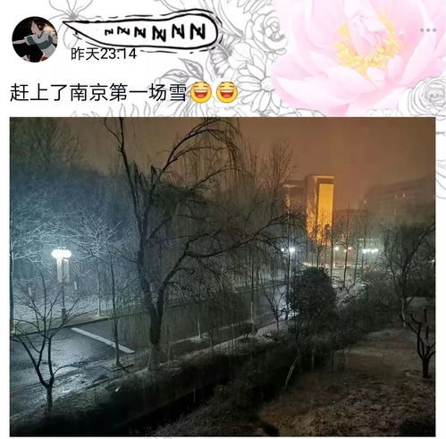 終于等到你，我的雪花