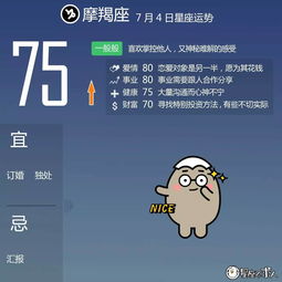 今日星座運勢2017年