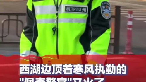 杭州一執(zhí)勤女騎警神似賈靜雯，美麗與責(zé)任的完美結(jié)合