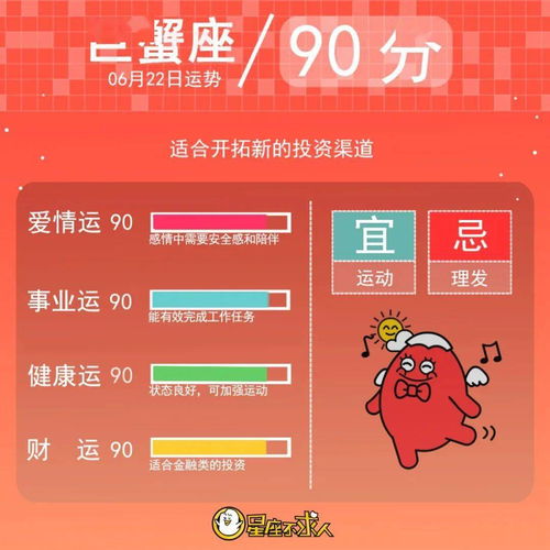 今日星座運(yùn)勢(shì)6月22