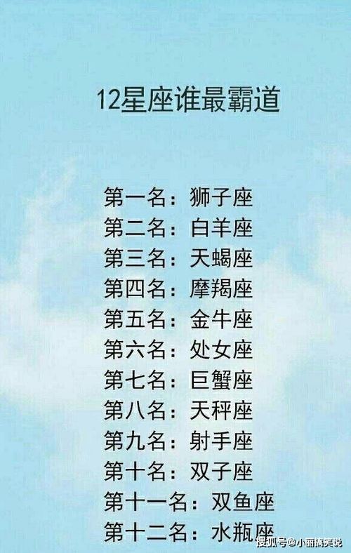 星座對象運勢今日運勢