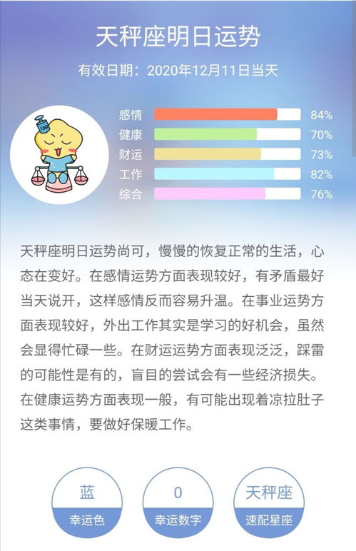 每日星座運(yùn)勢 今日運(yùn)勢