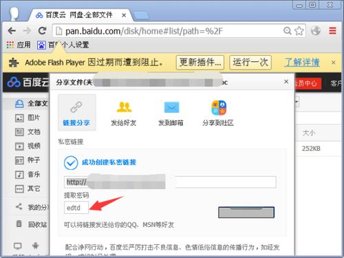 百度網(wǎng)盤(pán)密碼怎么看