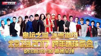 北京2025年跨年晚會全陣容官宣，星光璀璨，共迎新年
