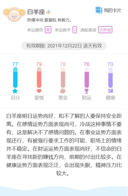 星座判斷今日運(yùn)勢(shì)