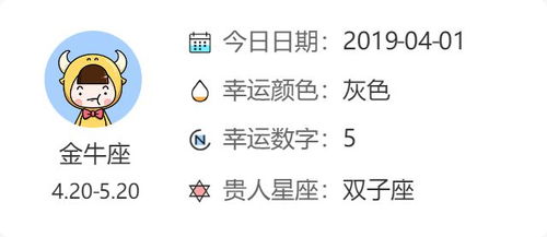 今日星座運(yùn)勢(shì)4.2