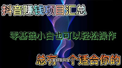 做什么抖音項(xiàng)目賺錢快呢
