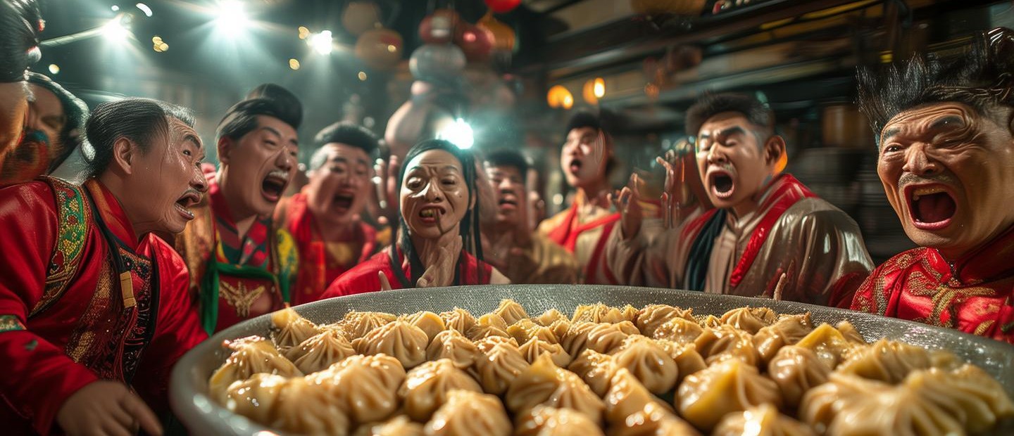 姜昆再現(xiàn)春晚經(jīng)典臺詞吃餃子