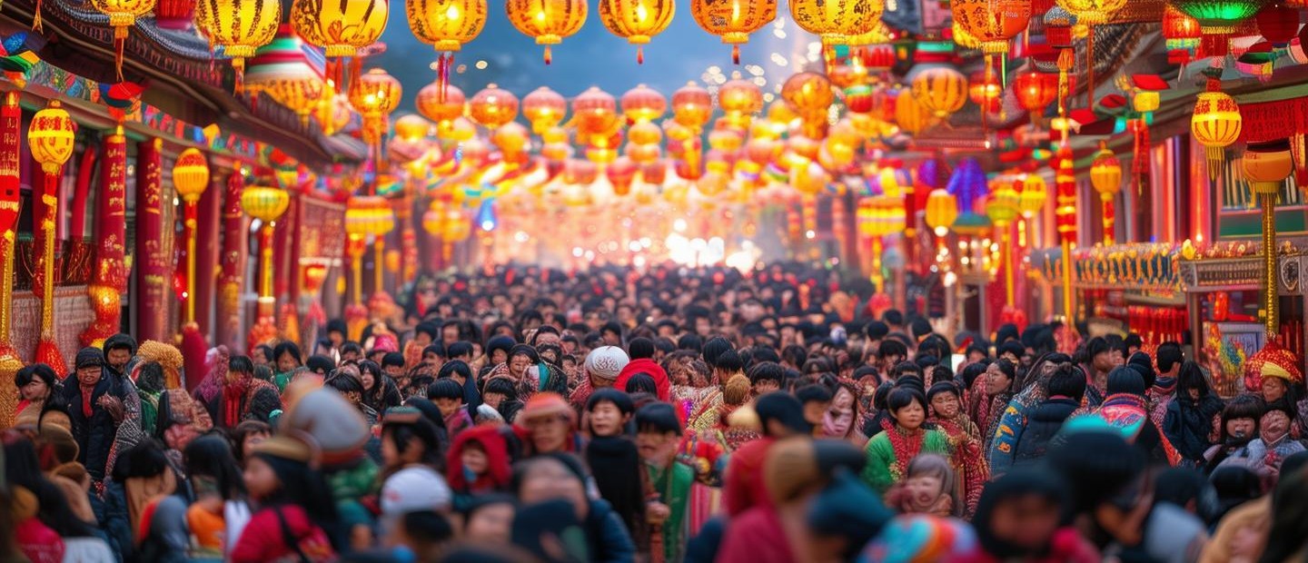 正月初一全國多地景區(qū)游客爆滿