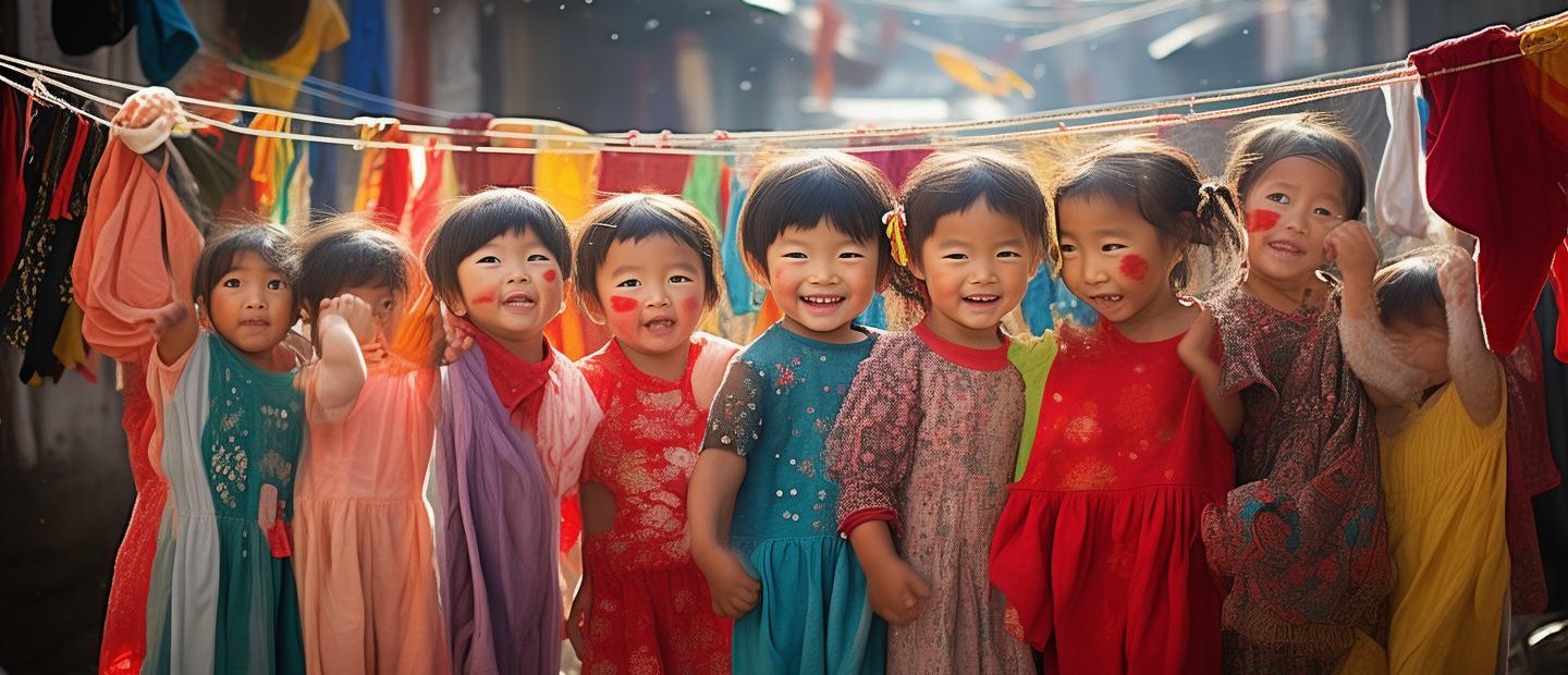 每到過(guò)年，人類(lèi)幼崽的衣服總是洗得特別勤快