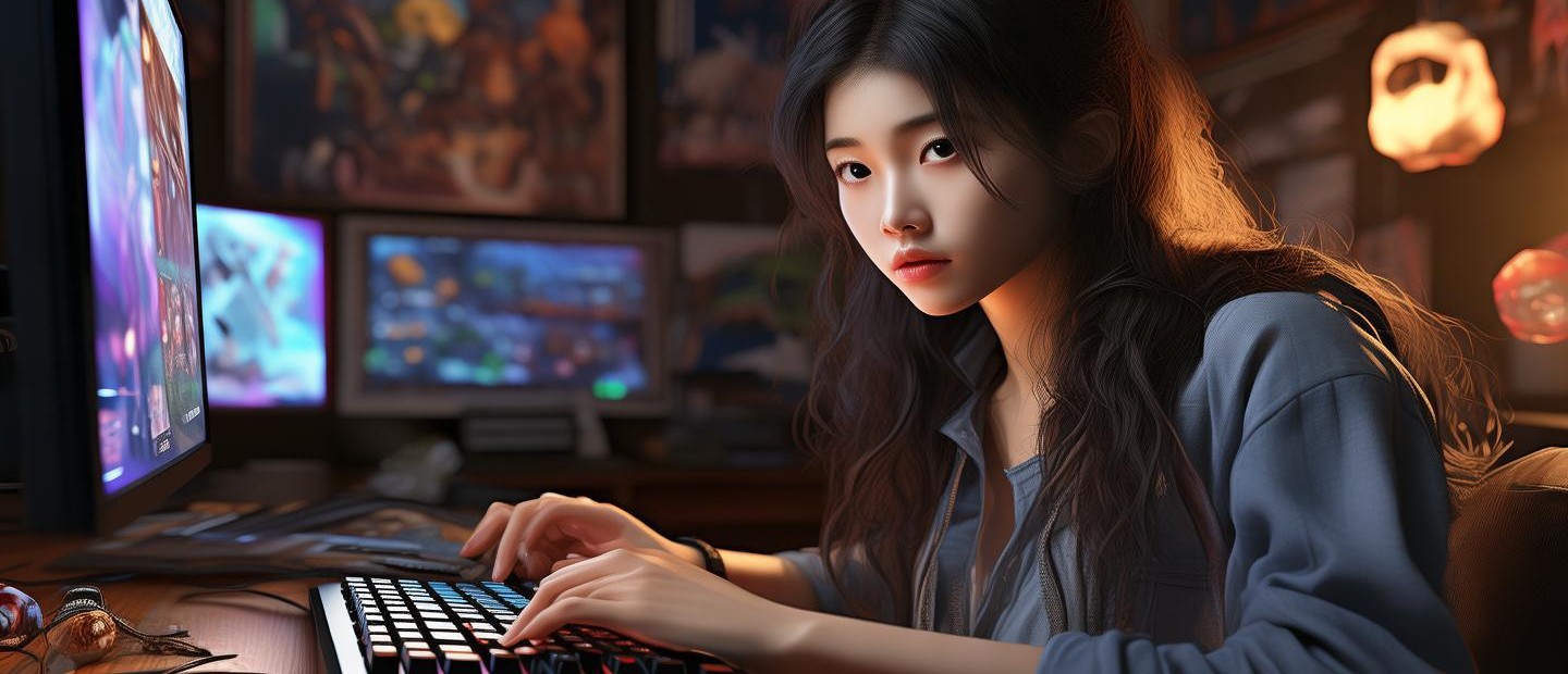 阿沅怎么打攻略游戲的