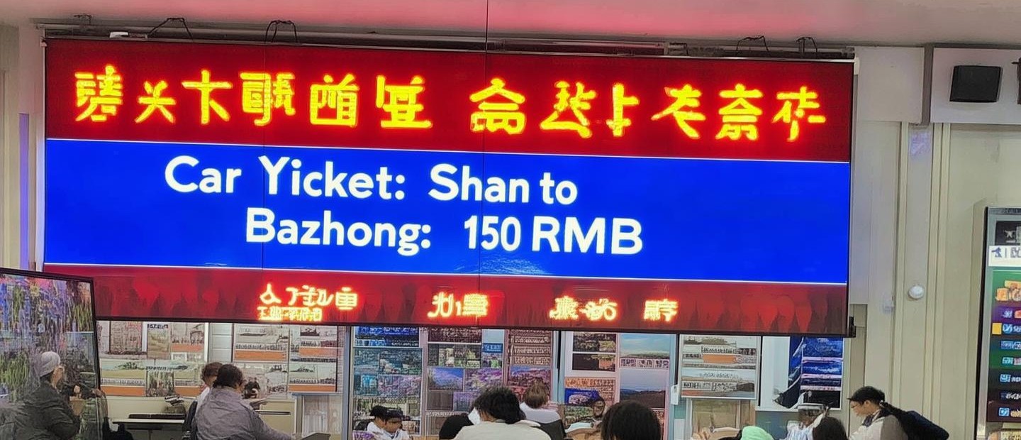 營(yíng)山到巴中汽車車票多少