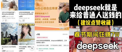 怎么用deepseek賺錢呢
