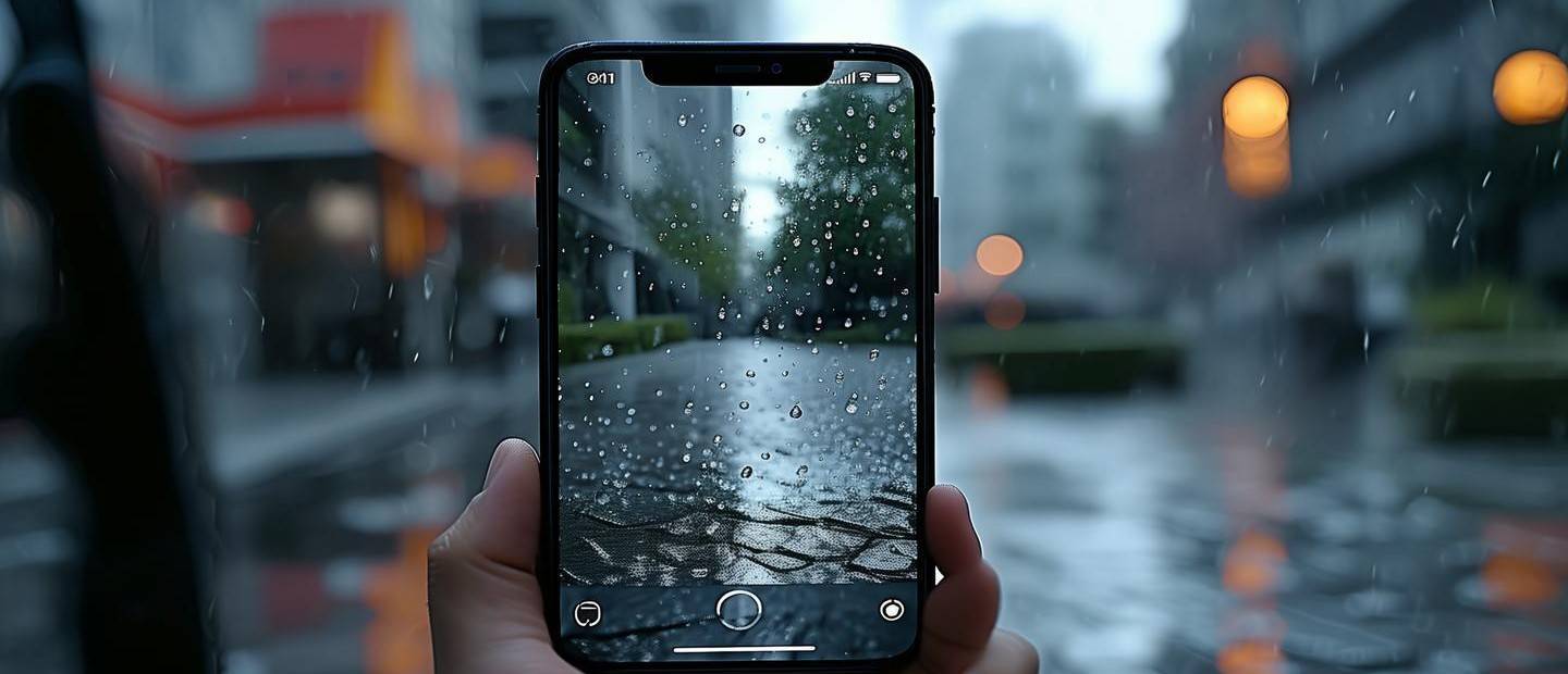 怎么拍雨景小米手機(jī)