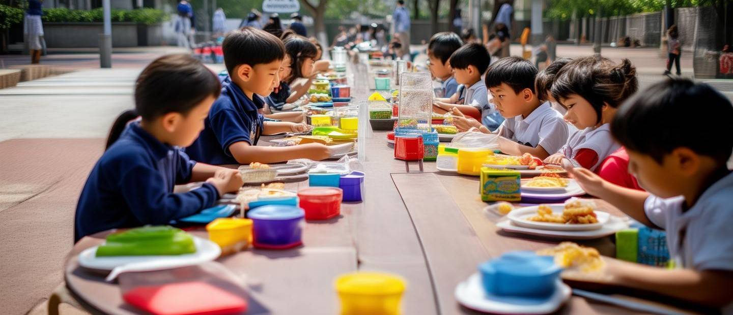 上海中小學全面實施AB制午餐模式