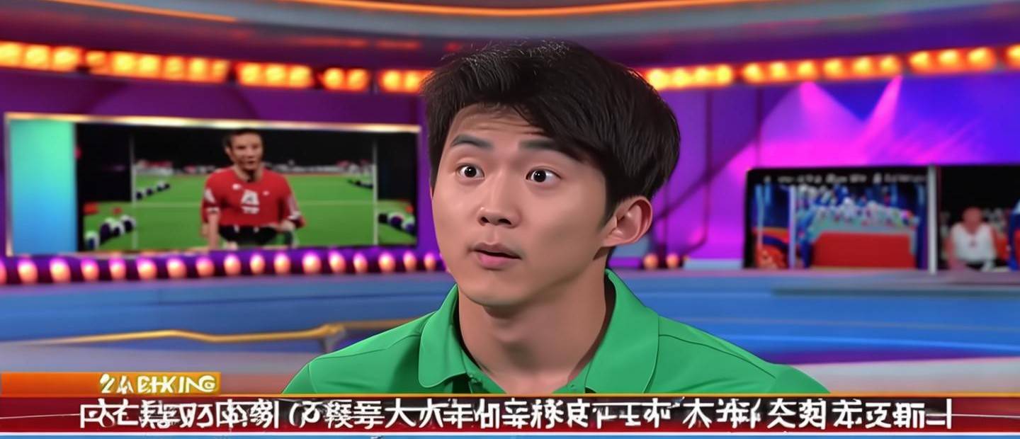 王楚欽洋相出央視
