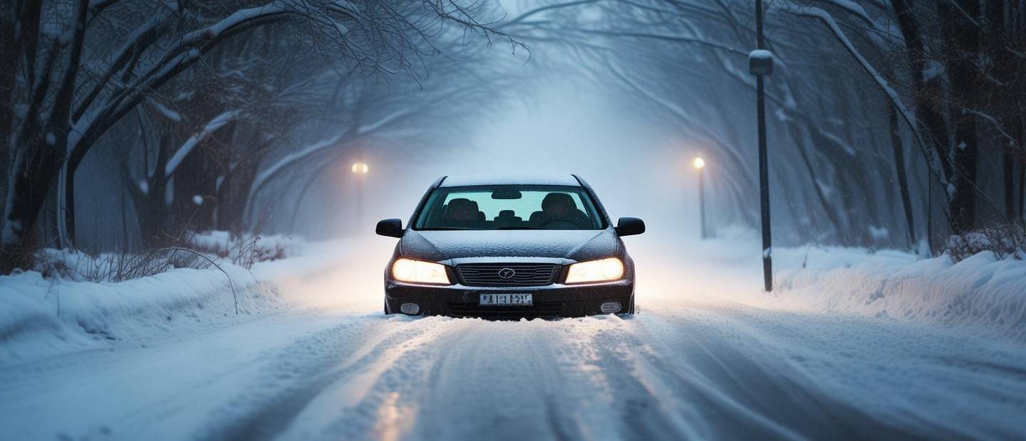 濟(jì)南暴雪路上汽車變絕望的冰壺之旅
