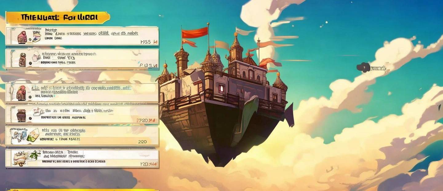 怎么做空中城堡游戲攻略