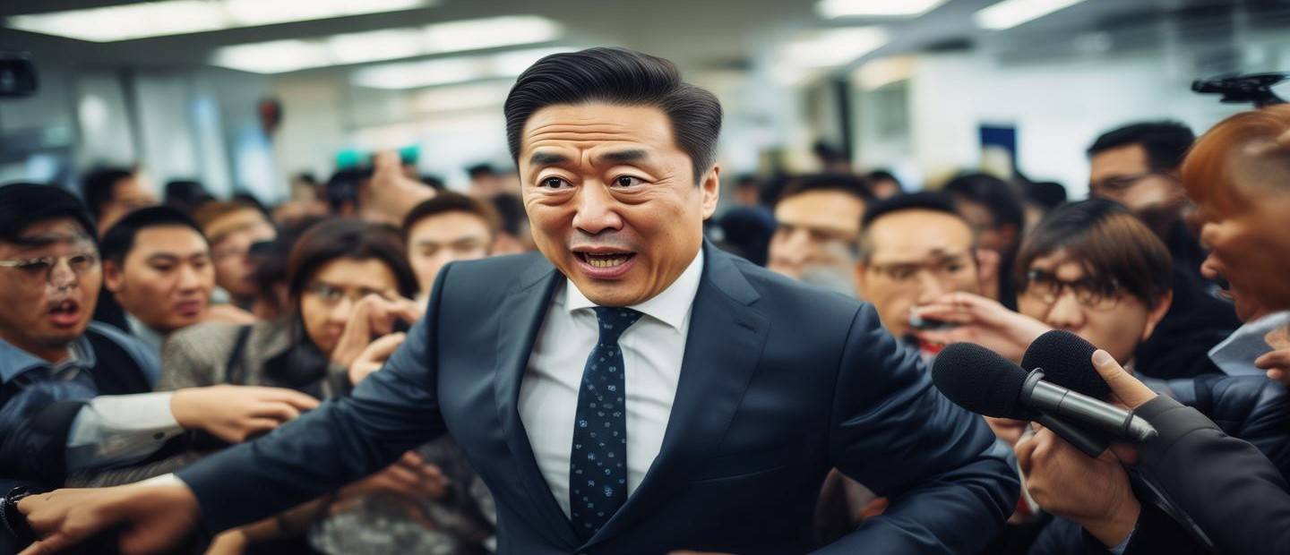 海爾總裁被追著采訪急得飆山東話，一位企業(yè)領(lǐng)袖的真實(shí)瞬間