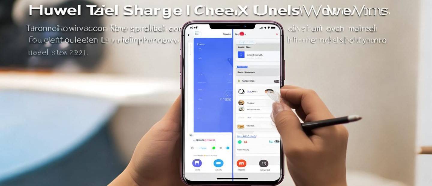 華為暢享如何使用分屏