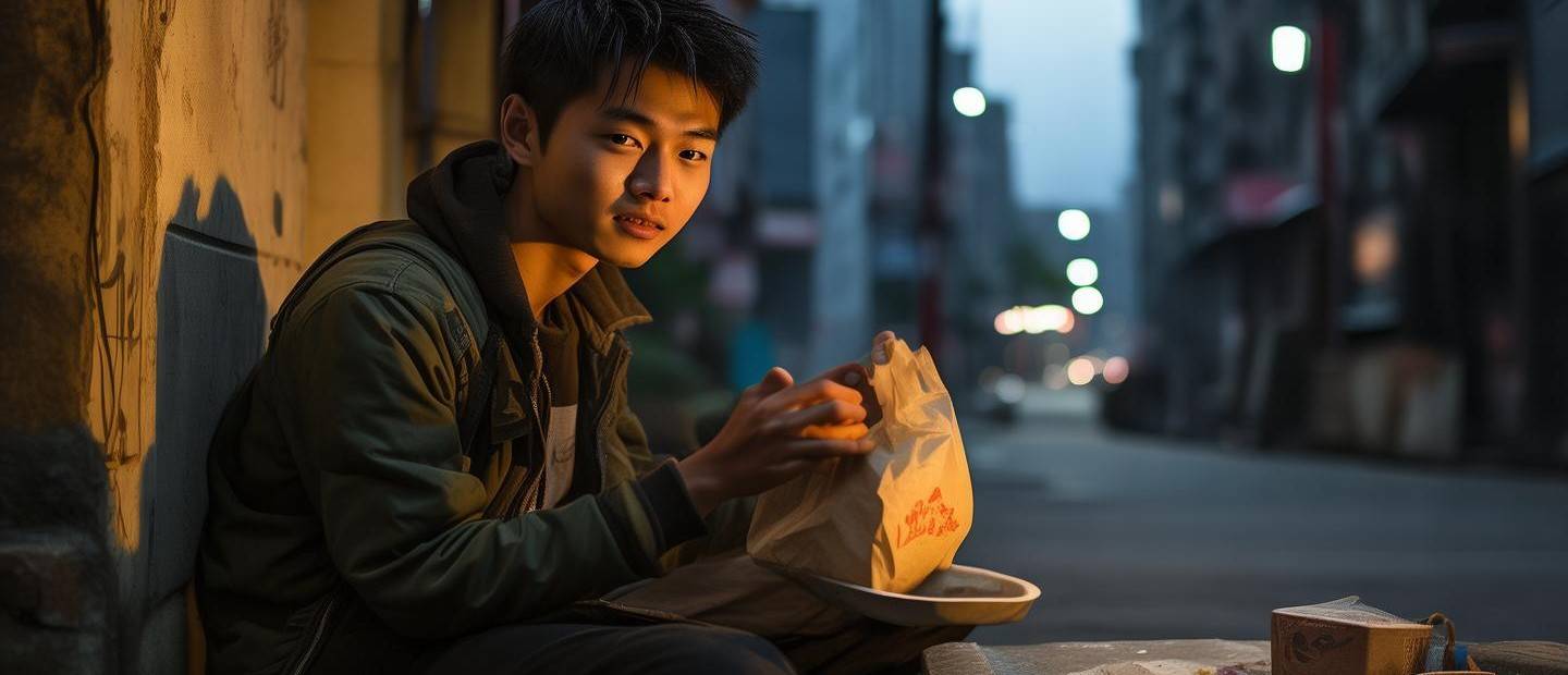 向佐垃圾桶旁邊吃飯，背后的故事與啟示