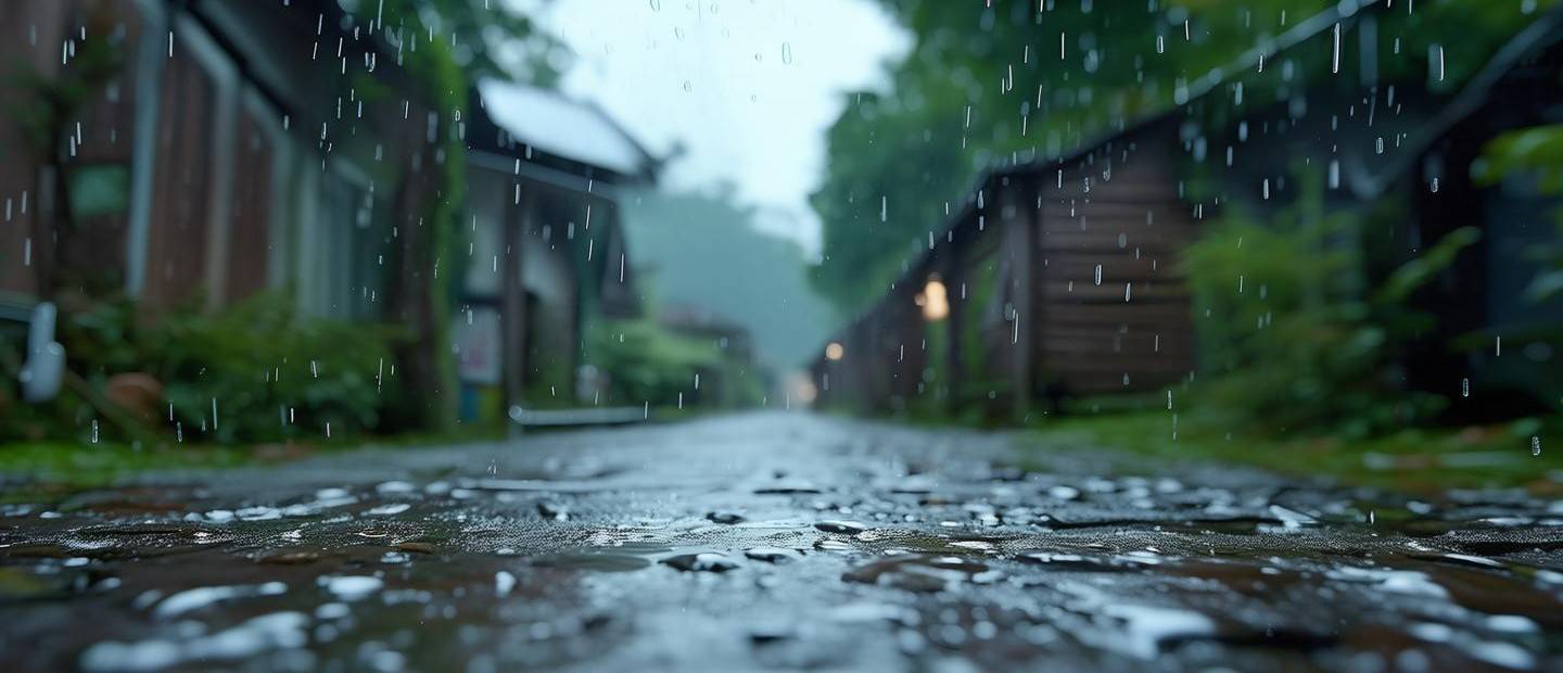 雨景怎么拍小米手機