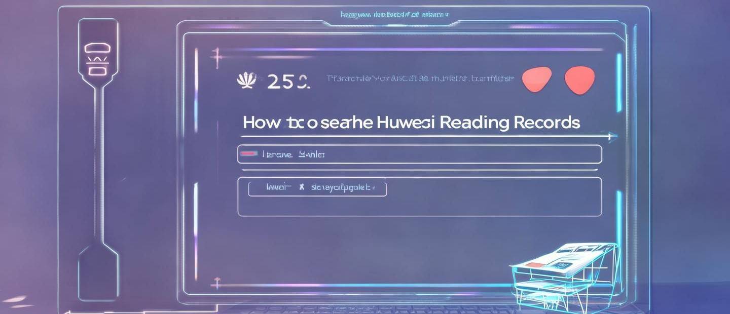 如何搜華為閱讀的記錄