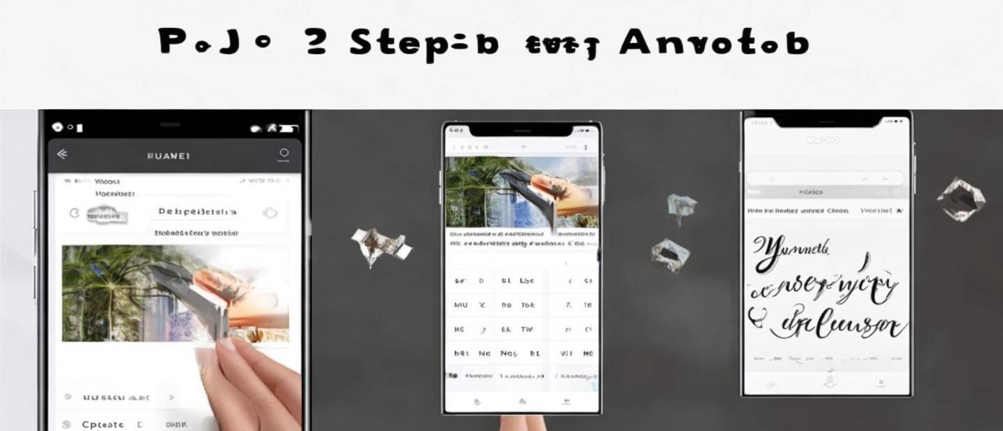 華為手機如何貼文字照片
