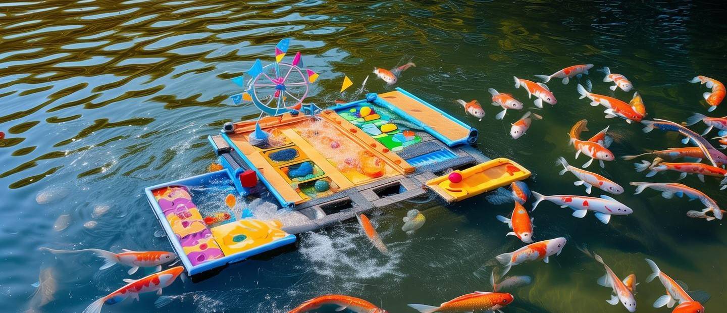 看鯉魚玩哪些游戲