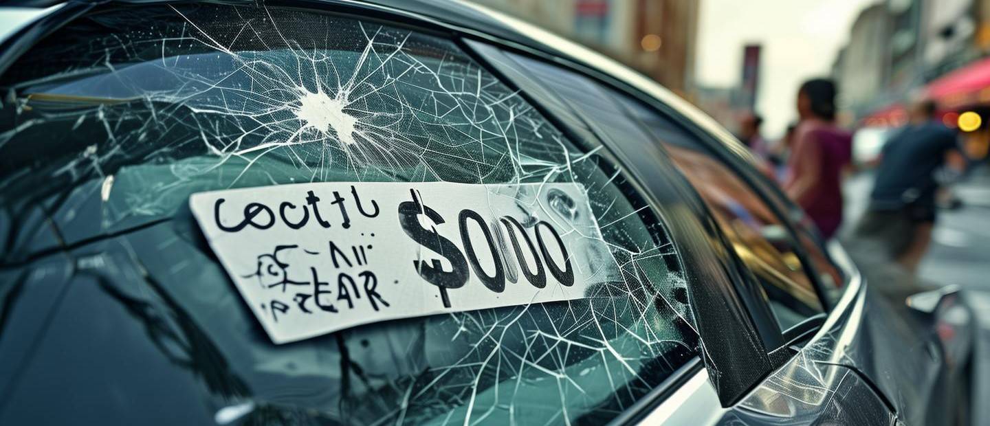 打破汽車的玻璃賠多少