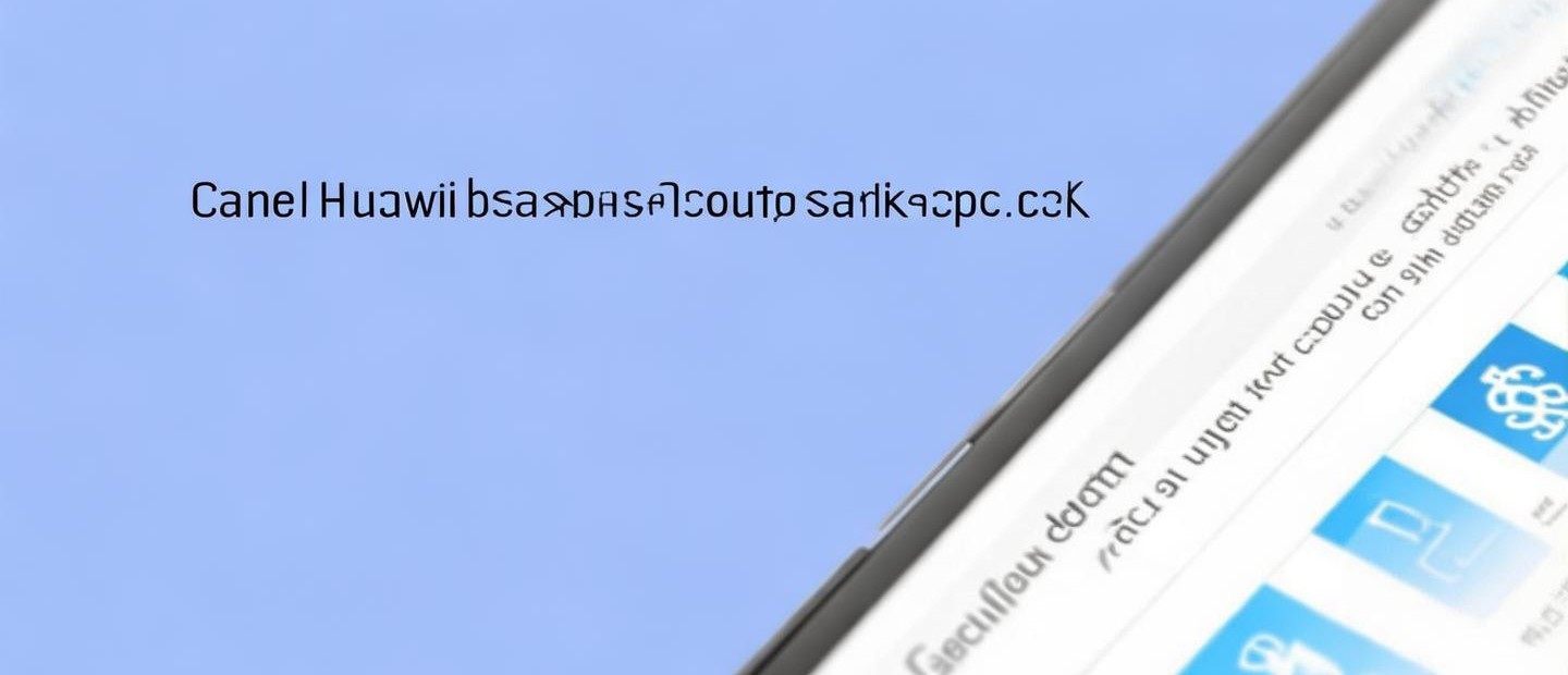如何取消華為賬號(hào)的備份