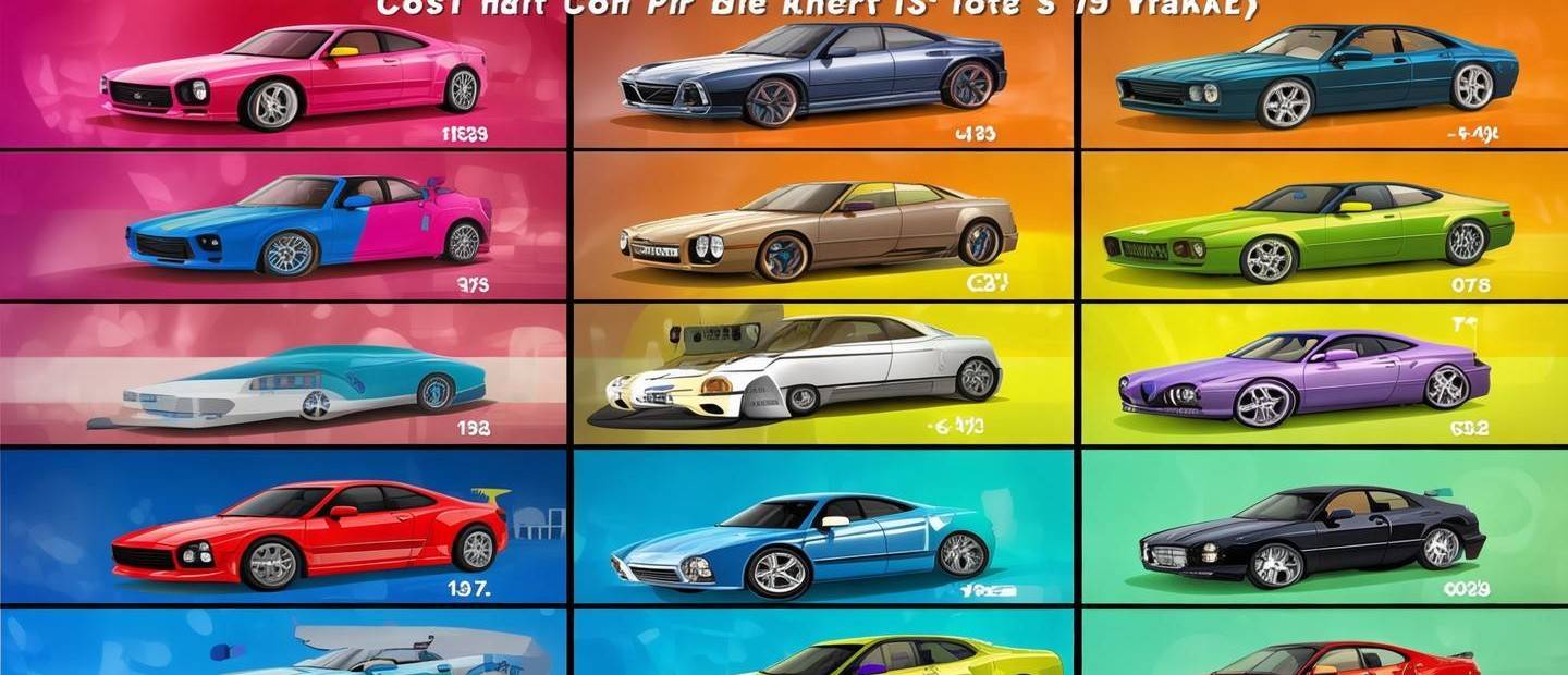 汽車噴漆價(jià)格大概多少