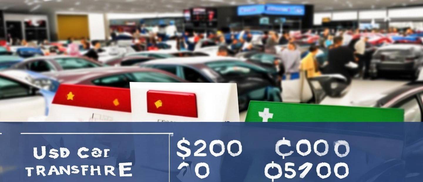 二手汽車落戶多少錢