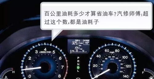 汽車油耗一般多少