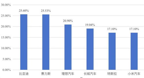 汽車毛利率在多少