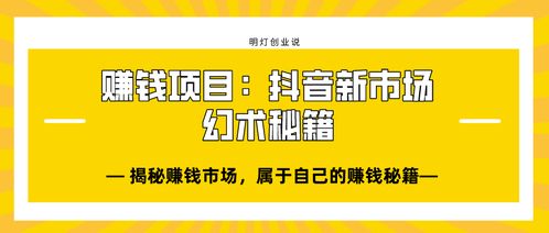 新的賺錢項目叫什么