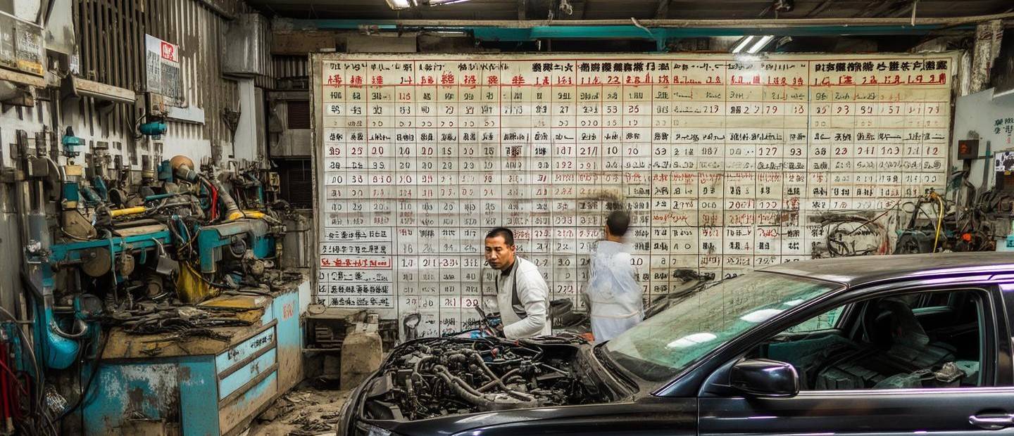 吐魯番汽車維修價格多少