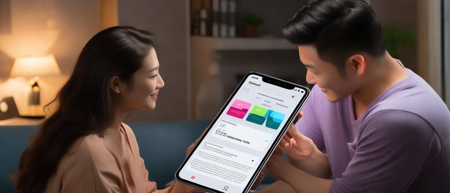 華為y9如何分享app