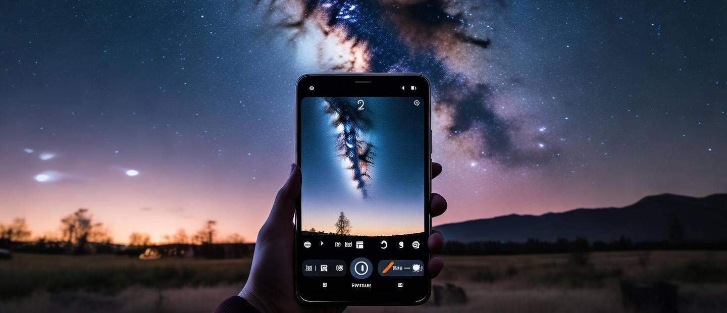 華為如何拍夜景星空教程