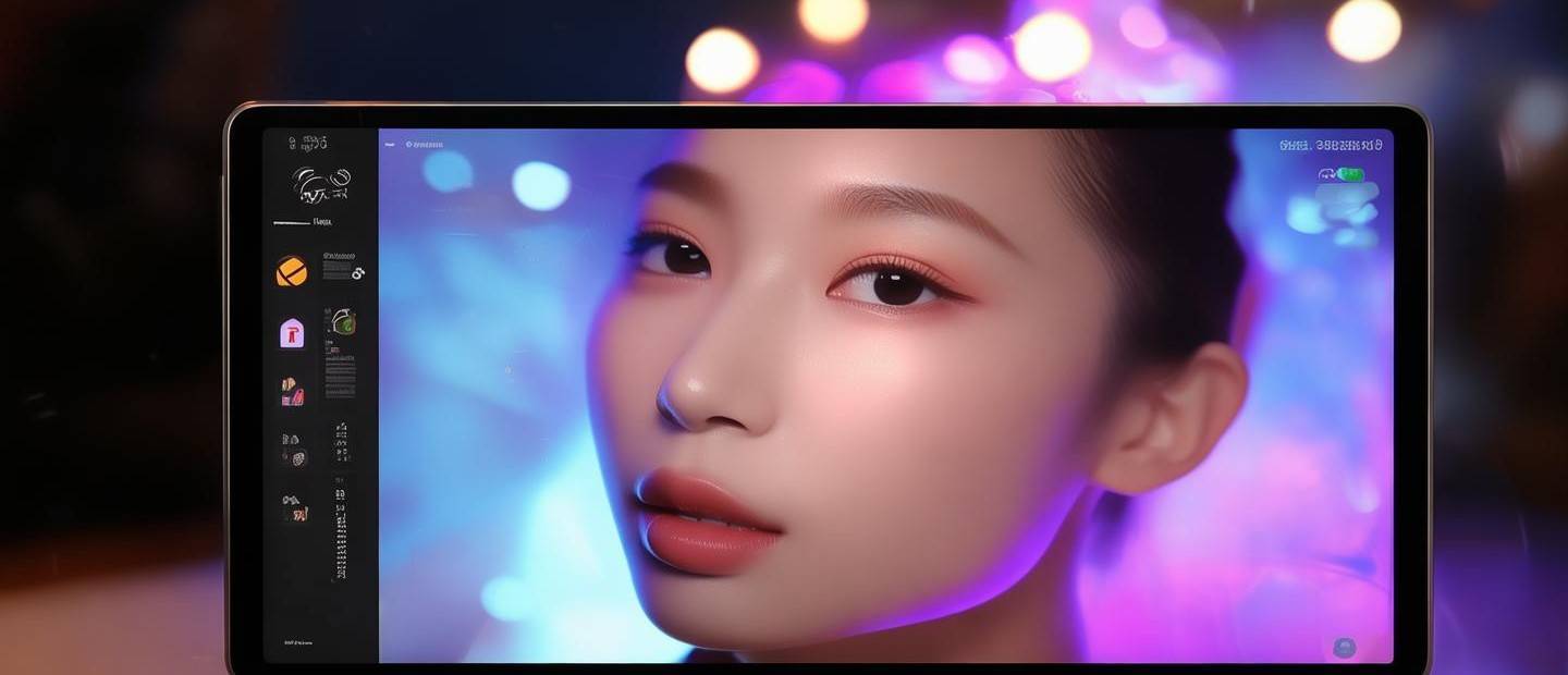 華為平板如何美顏