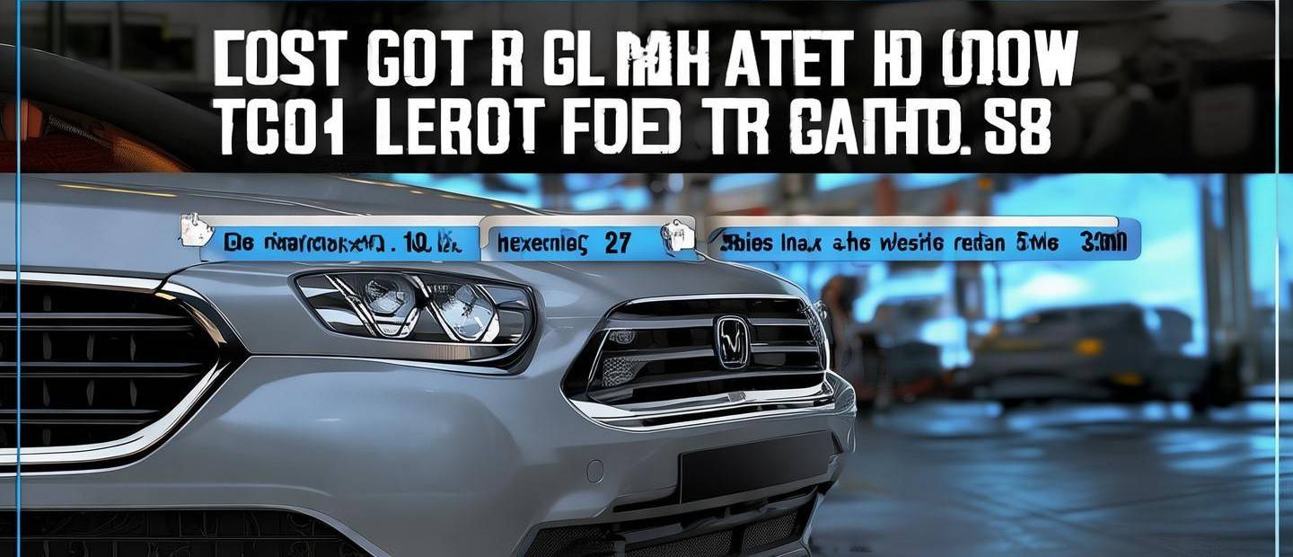 換個(gè)汽車近光燈多少錢