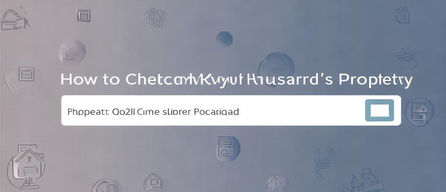 怎么查詢丈夫的房產(chǎn)