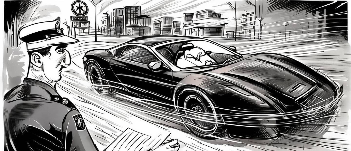 駕駛小汽車超速罰款多少