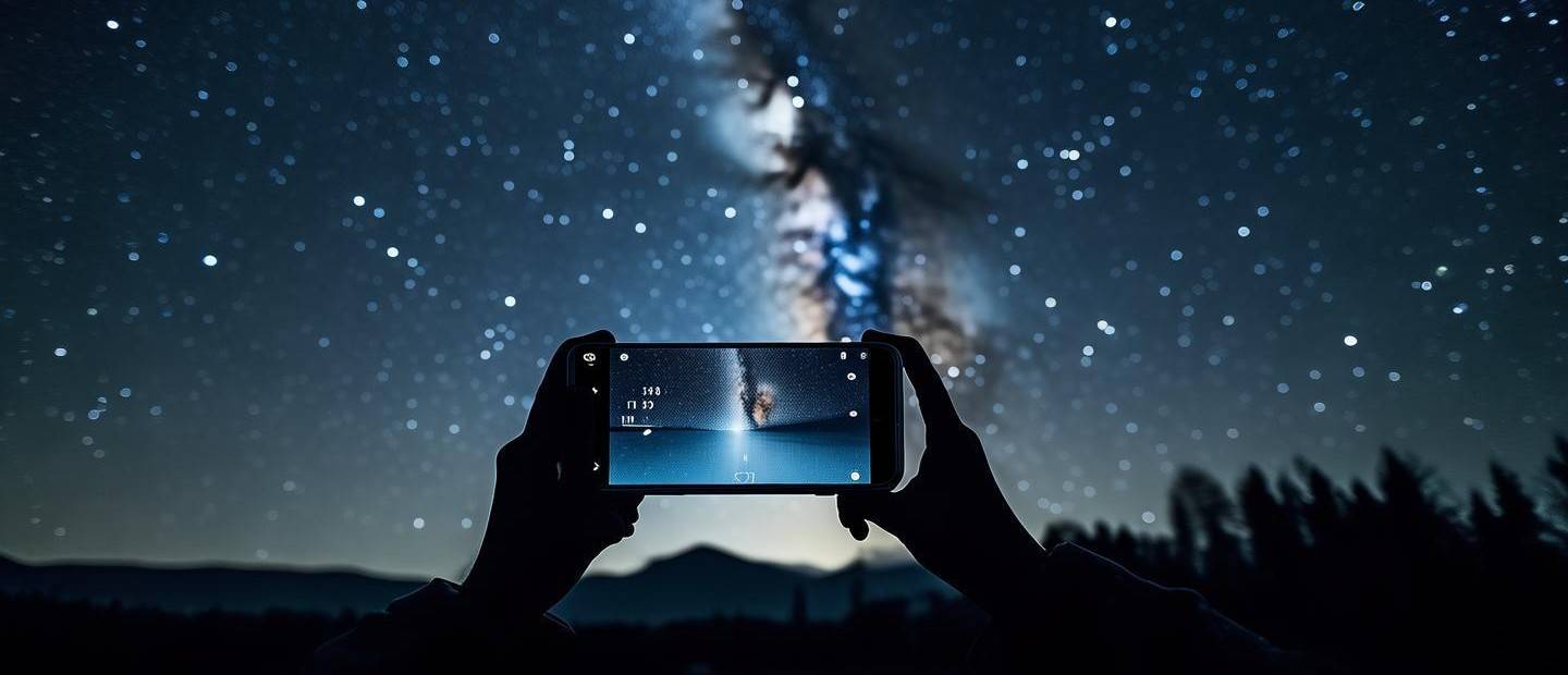 華為如何拍天空星星照片